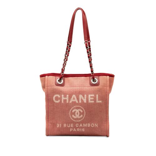 Chanel Mini Canvas Deauville Tote