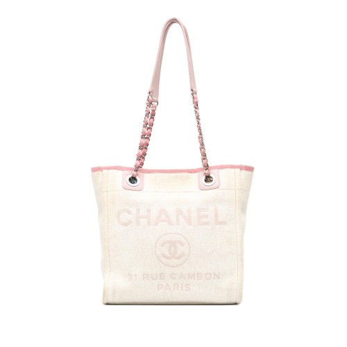 Chanel Mini Canvas Deauville Tote