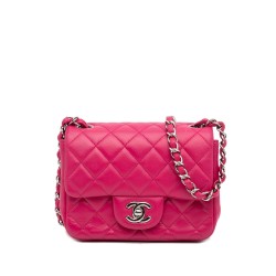 Chanel Mini Classic Lambskin Square Flap