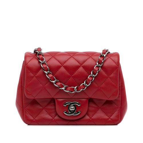 Chanel Mini Classic Lambskin Square Single Flap