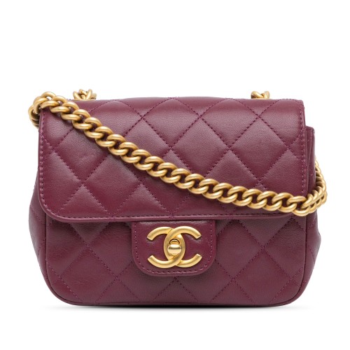 Chanel Mini Quilted Lambskin Single Flap