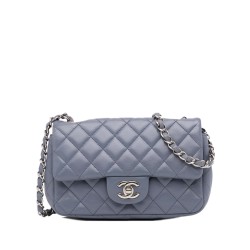 Chanel Mini Rectangular Classic Lambskin Single Flap