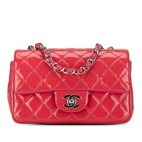 Chanel Mini Rectangular Classic Patent Single Flap