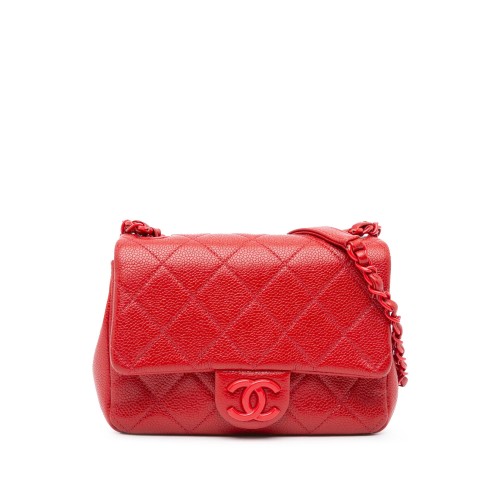 Chanel Mini Square Caviar Incognito Flap