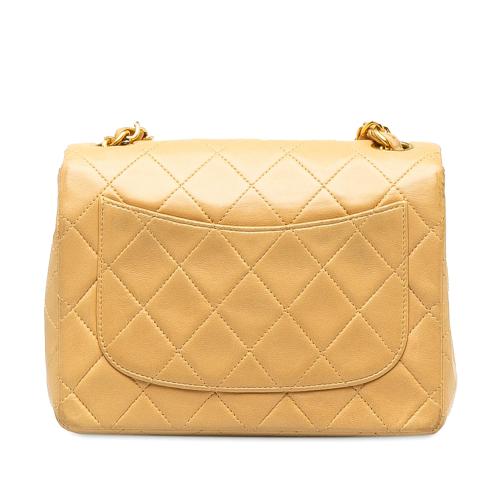 Chanel Mini Square Classic Lambskin Single Flap