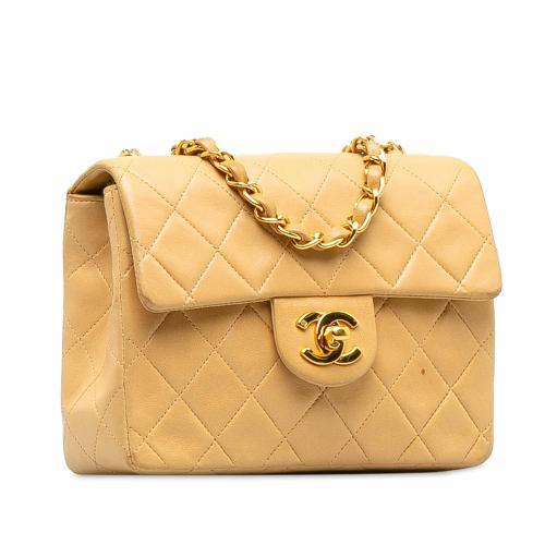 Chanel Mini Square Classic Lambskin Single Flap