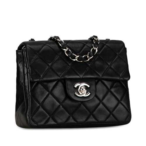 Chanel Mini Square Classic Lambskin Single Flap