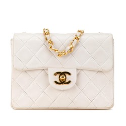 Chanel Mini Square Classic Lambskin Single Flap