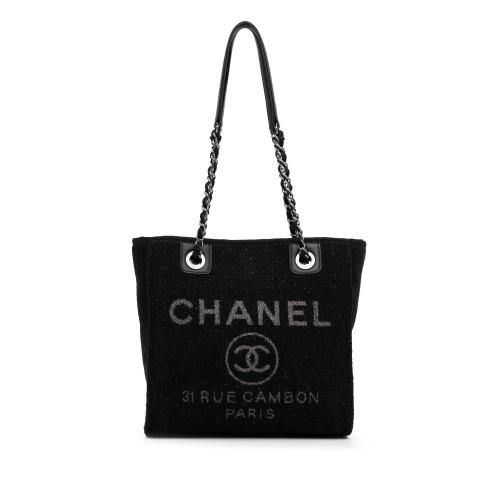 Chanel Mini Tweed Deauville Shopping Tote