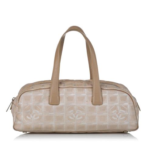 Chanel New Travel Line Canvas Handbag