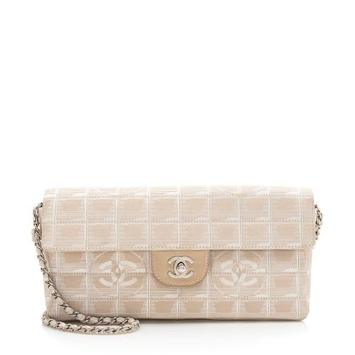 Chanel Nylon Travel Ligne Flap Shoulder Bag