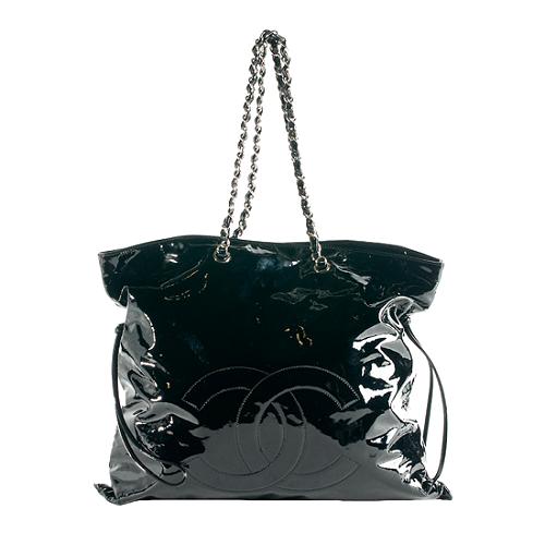 Chanel Patent Leather Bon Bon Tote