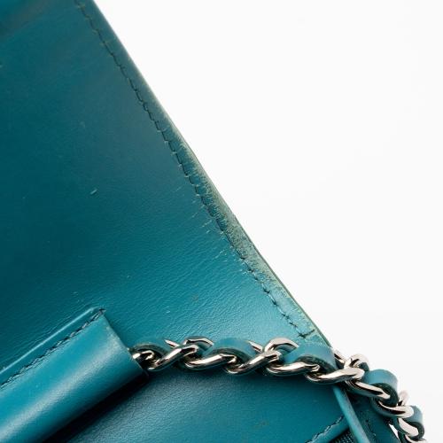 Chanel Patent Leather Boy Wallet on Chain