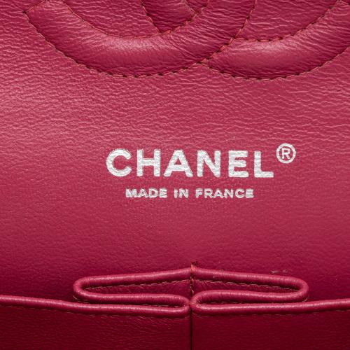 Chanel Patent Leather Classic Medium Double Flap Bag