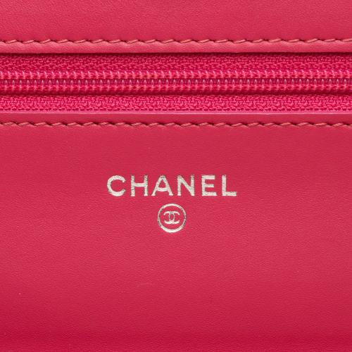 Chanel Patent Leather Classic Wallet on Chain