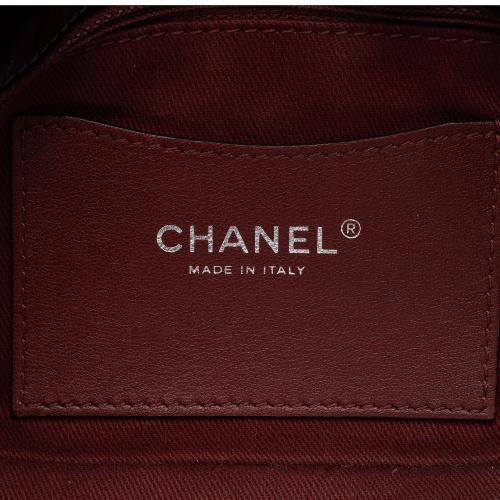 Chanel Patent Leather Just Mademoiselle Bowler Bag