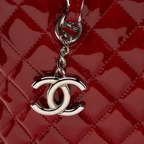 Chanel Patent Leather North South Tote