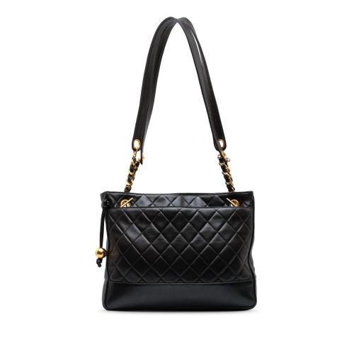 Chanel Quilted CC Lambskin Shoulder Bag