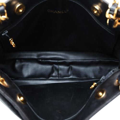 Chanel Quilted CC Lambskin Shoulder Bag