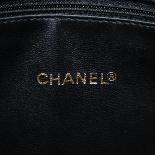 Chanel Quilted CC Lambskin Shoulder Bag