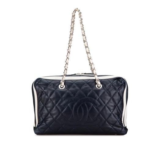 Chanel Quilted Calfskin Venice Shoulder Bag