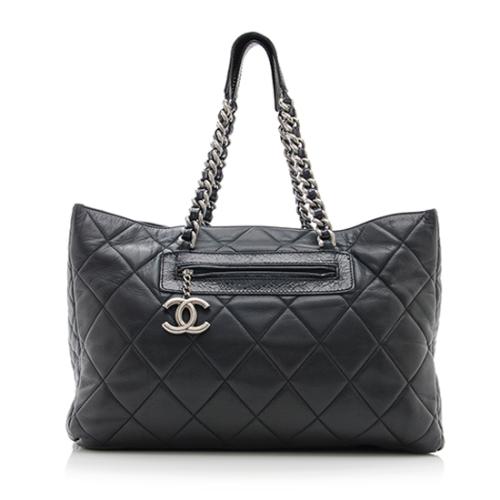 Chanel Quilted Leather Large Tote