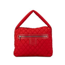 Chanel Quilted Nylon Coco Cocoon Hobo