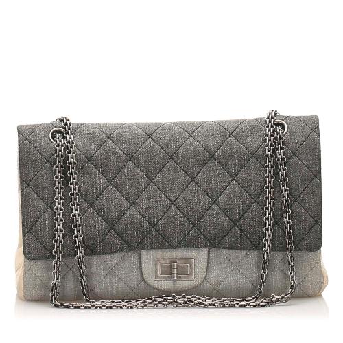 Chanel Reissue Quilted Denim Double Flap Bag