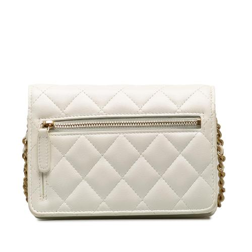 Chanel Romance Lambskin Wallet On Chain