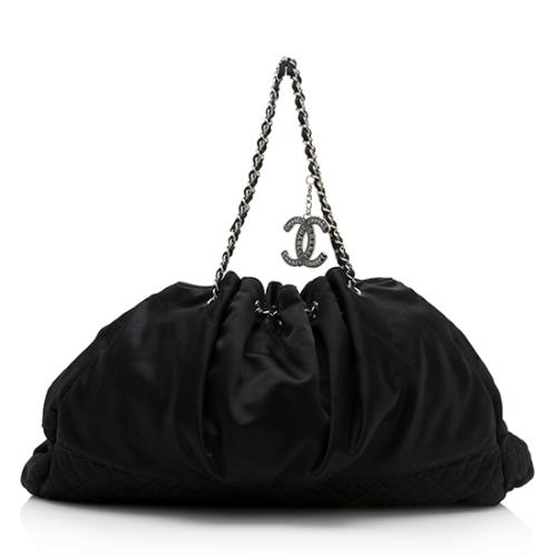 Chanel Satin Melrose Cabas Tote