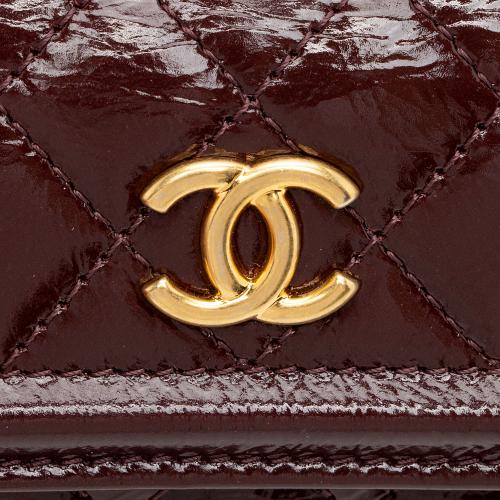 Chanel Shiny Aged Calfskin Flap Belt Bag