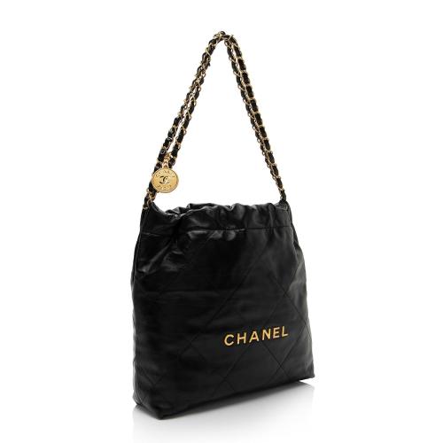 Chanel Shiny Calfskin Chanel 22 Small Shoulder Bag