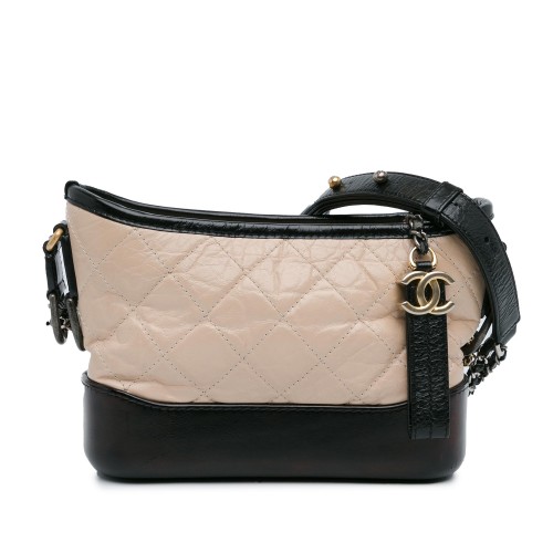 Chanel Small Aged Calfskin Gabrielle Hobo