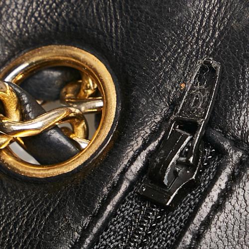 Chanel Small CC Matelasse Lambskin Flap Bag