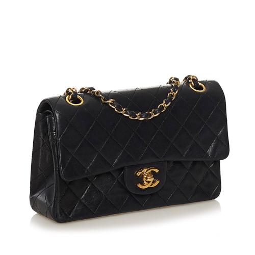 Chanel Small CC Matelasse Lambskin Flap Bag