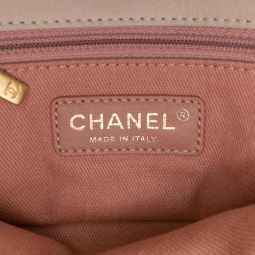 Chanel Small Calfskin Triple Stitched Flap