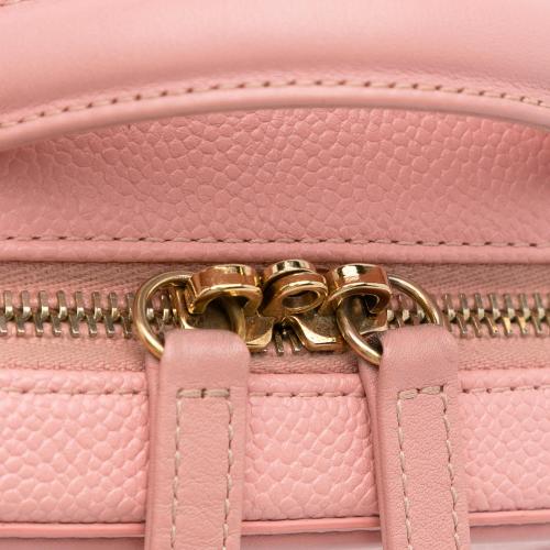 Chanel Small Caviar CC Filigree Vanity Bag