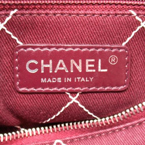 Chanel Small Caviar Shopping Fever Tote