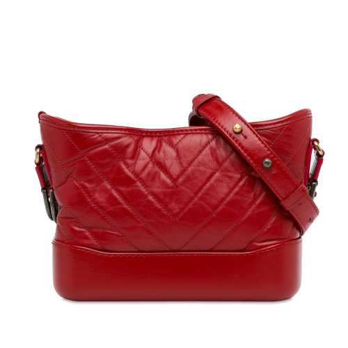 Chanel Small Chevron Lambskin Gabrielle Crossbody