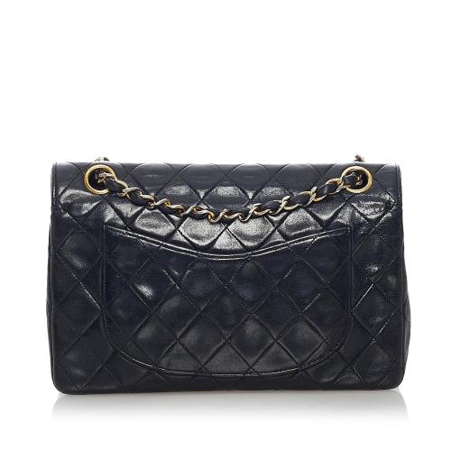 Chanel Small Classic Lambskin Leather Double Flap Bag