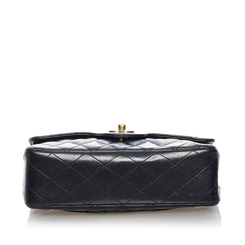 Chanel Small Classic Lambskin Leather Double Flap Bag