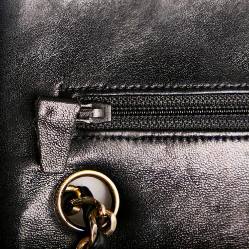 Chanel Small Classic Lambskin Leather Double Flap Bag