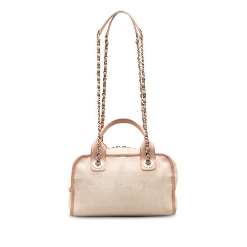 Chanel Small Deauville Bowling Satchel