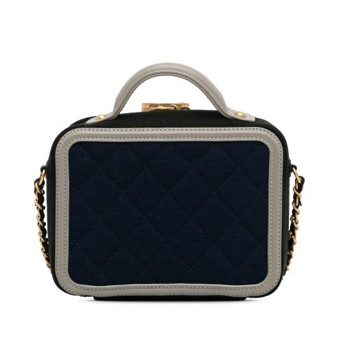 Chanel Small Jersey CC Filigree Vanity Case