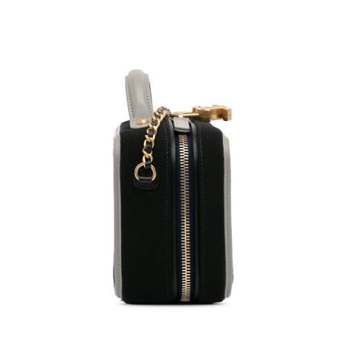 Chanel Small Jersey CC Filigree Vanity Case