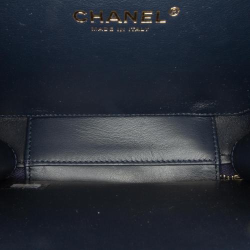 Chanel Small Jersey CC Filigree Vanity Case