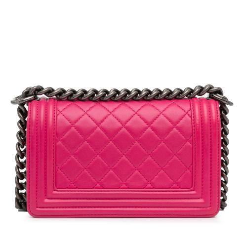 Chanel Small Lambskin Boy Flap