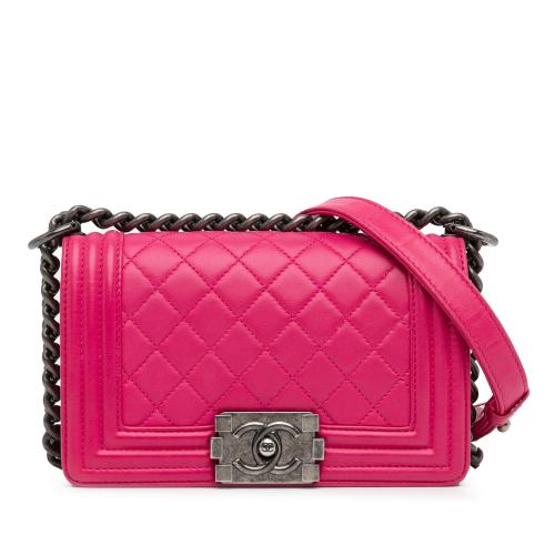 Chanel Small Lambskin Boy Flap