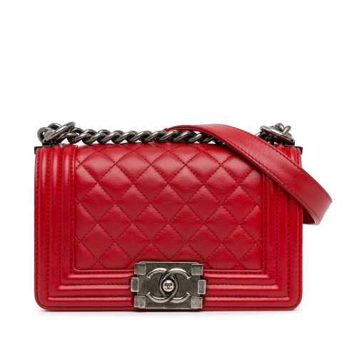 Chanel Small Lambskin Boy Flap