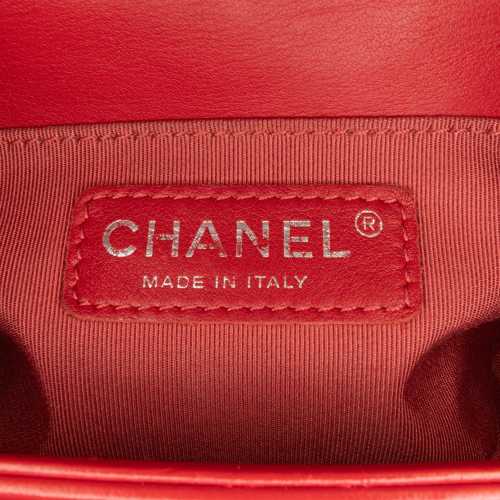 Chanel Small Lambskin Boy Flap